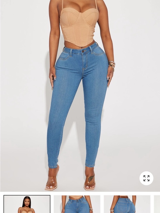 Fashion Nova Denim - Classic Blue High-Waist Jeans